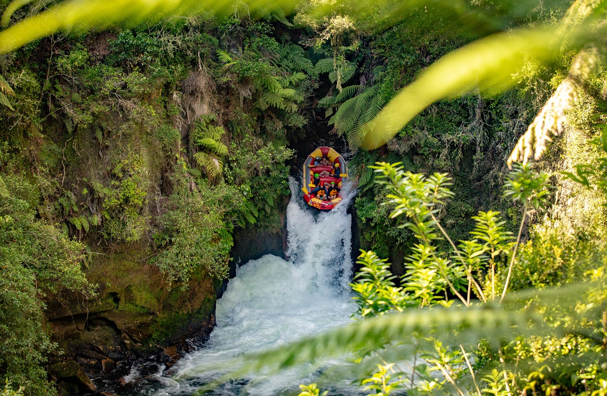 Kaituna River Rafting Tutea falls